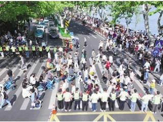 95.49万人次！西湖景区客流量创“五一”假期单日历史新高