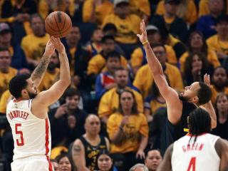抢七见!火箭力克勇士3-3 库里空砍29+7范乔丹29分
