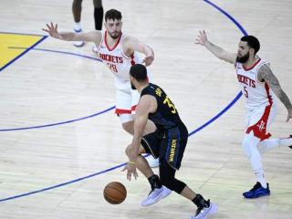 一场115-107让库里笑不出来！全场鸦雀无声，火箭逆袭拖入抢七