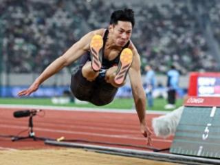 长三角国际田径钻石赛：中国选手包揽男子跳远冠亚军