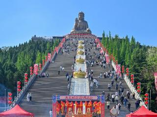 五一首日，南山旅游景区热闹非凡！