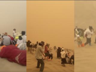风沙齐至！甘肃、宁夏、内蒙古部分景区紧急临时闭园或限流