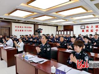 深泽县公安局举办五四青年节主题演讲比赛