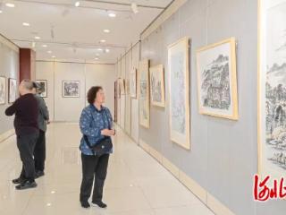 太行风光入画来！邢台这场展览带你沉浸式感受墨韵山河