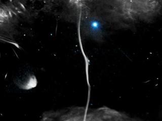 一个每秒320万公里的高速神秘物体 撞裂了银河系的“肋骨”