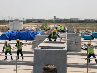 赣榆市政重点项目建设“五一”战犹酣