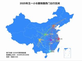 五一假期坐火车的 超过了1亿人次