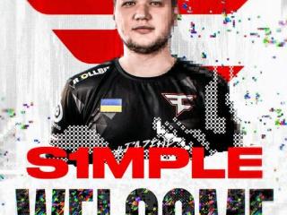 传奇回归！s1mple租借加盟FAZE出战今年Major