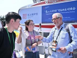南昌市青山湖针纺贸易供采对接会在广交会举办