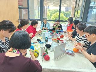 水韵花都社区开展立夏钩蛋兜活动