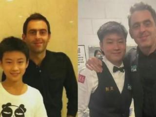当年站在奥沙利文旁边的孩子，终于追上偶像的脚步