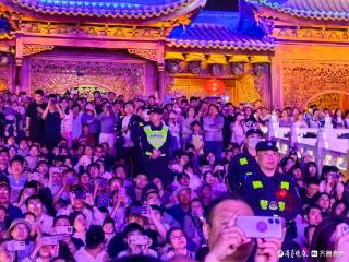 “五一”临清旅游火爆，临清公安“立体巡防”让“人从众”更安心