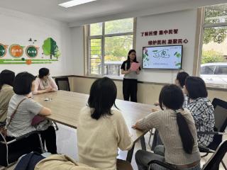 仙营街道吴泰闸社区立夏宣讲会解码传统节气