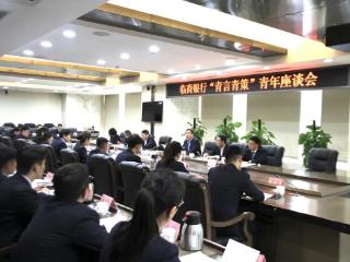 临商银行开展“青言青策”青年座谈会