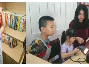 余干县新华书店举办“小小图书管理员”职业体验活动
