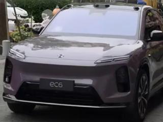 全新蔚来EC6实车曝光：搭载自研辅助驾驶芯片