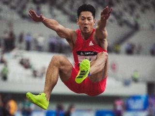 石雨豪夺得钻石联赛长三角站男子跳远冠军