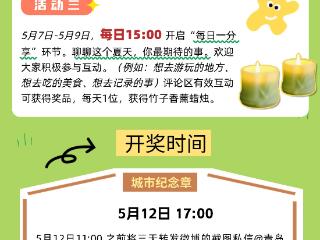 市南夏日序章已开启，快来微博参与互动吧！