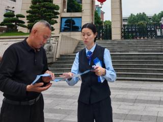 建设银行玉山支行多措并举开展反电诈宣传