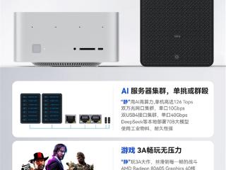 12999元！零刻官宣锐龙AI Max+ 395迷你机：双万兆