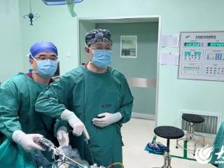 龙口市人民医院成功开展烟台市首例单孔腹腔镜腹股沟疝修补术
