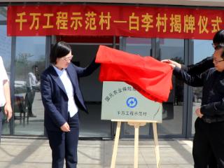 国元保险助力乡村振兴，创新示范村建设再添新标杆
