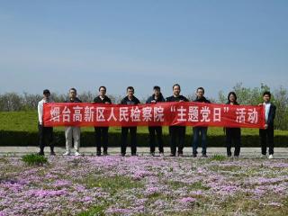 烟台高新区检察院开展“激扬青春志，奋进检察蓝”活动