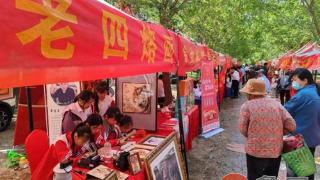 滕州市张汪镇夏楼小学烙画社团亮相“古薛文韵”乡村振兴活动