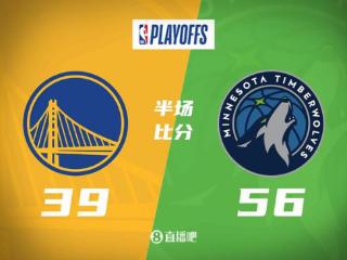 勇士14人轮换！森林狼半场领先17分！华子7分伤退 兰德尔16分！
