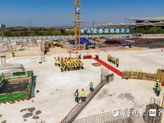 青岛北站东广场地下空间最新进展！枢纽停车及涉高铁区域主体封顶