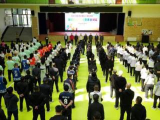 安图：跃动排球 共筑教体新风采
