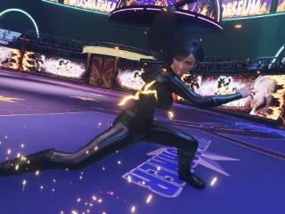 《FF7RB》黑寡妇装蒂法Mod：性感身材配皮衣美爆！