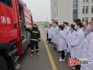怀来：消防宣传进医院