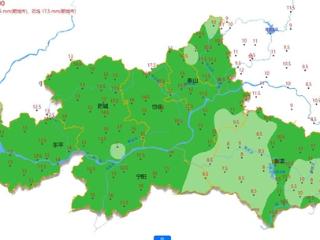 5月9日8时至10日8时泰安市平均降水量11.7毫米