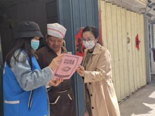 仙营社区仙东网格室开展“节约粮食 杜绝浪费”宣传活动