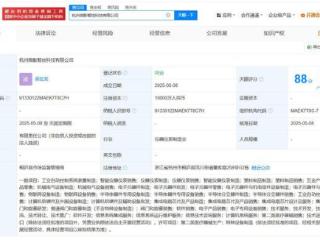 海康威视成立微影智控科技公司 注册资本1亿