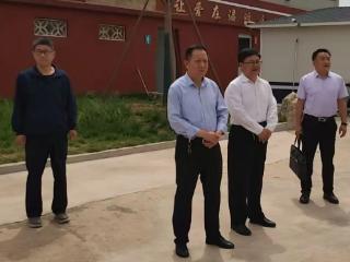 岱岳区教体局局长马俊峰到大河学校调研教育教学工作