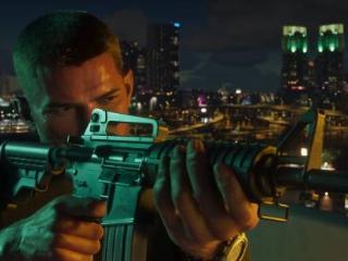 GTA6没用小细节+1 杰森持枪睁眼瞄准呼应参军经历