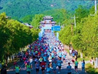 2025最美乡村旅游路周至第二届10K精英赛燃情开跑