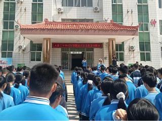 莒南县大店二中召开2025年防灾减灾日专题会