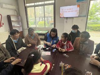 济阳街道草桥口社区开展母亲节口红制作活动