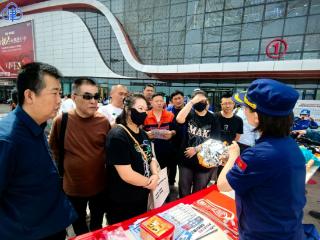天津消防部门集中开展防灾减灾宣传周主题活动 扫码阅读手机版