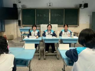 淄博六中齐鸣模联社召开模拟联合国会议