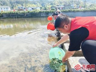 三明泰宁：投放65万余尾鱼苗 助力水域生态修复
