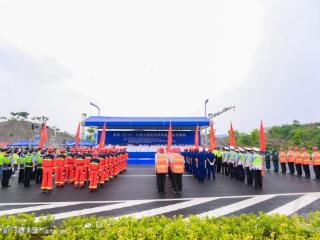 模拟持续暴雨多处受灾，川渝启动公路防汛保畅联合实战演练