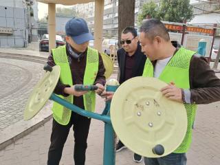退役军人化身“器材医生” 守护社区健身活力