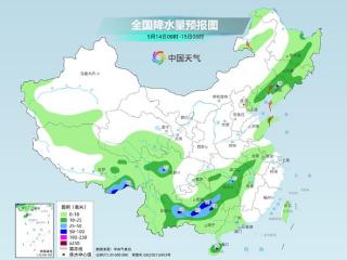 南方降雨发展部分地区有暴雨 北方气温先降后升高温将再现