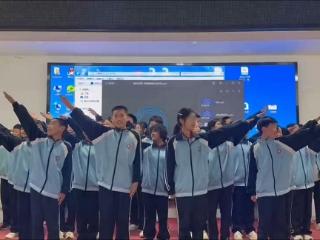莒南县文疃中学五四朗诵比赛圆满结束