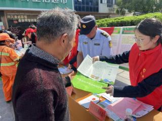 旌德县自然资源和规划局积极开展防灾减灾宣传活动