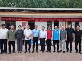 天使在身边公益行健康宣教公益活动走进东平县·省派第一书记村